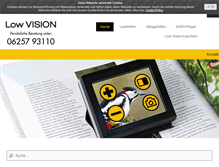Tablet Screenshot of lowvision-shop.de